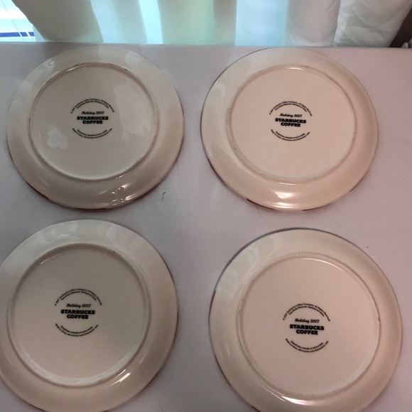 Starbucks Holiday Starbucks Holiday Peppermint Plates Poshmark